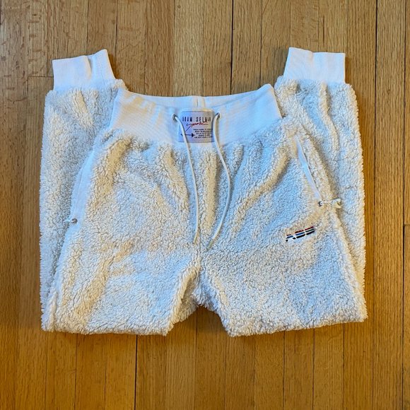 Adam Selman BOUCLE teddy high waist sweatpants - Picture 5 of 7